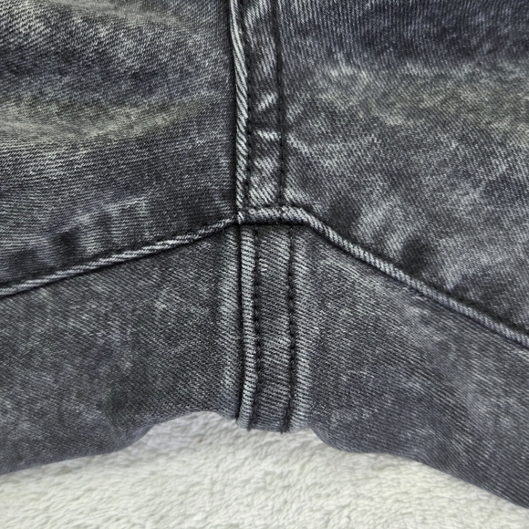 Lularoe Charcoal Acid Wash Skinny Jeans Magic Elastic Waistband L-161367 - Picture 10 of 11